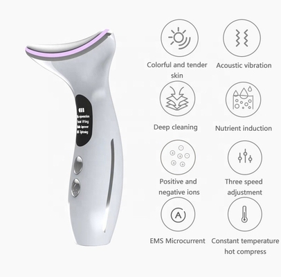 Anti-rimpel- en anti-veroudering elektrische nekmassager met ABS roestvrijstalen materiaal
