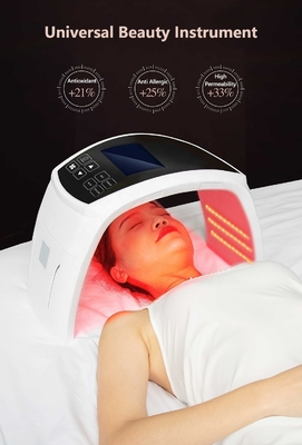 Compacte huid led gezichtslicht therapie voor acne verbetering professionele graad