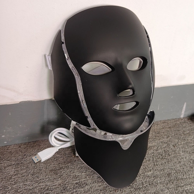 Plastic Mask Case 7 kleuren LED-lichttherapie voor huidverstrengeling en rimpelvermindering