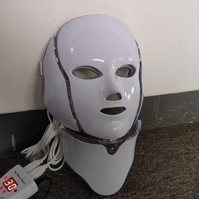 Plastic Mask Case 7 kleuren LED-lichttherapie voor huidverstrengeling en rimpelvermindering