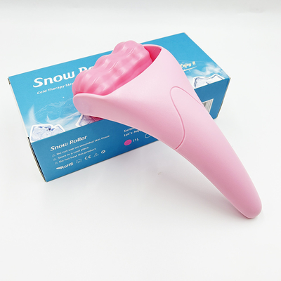Silicone ijs donkere kringen koelend gezichtsijsroller voor gezicht en lichaam koelend gezichtsroller