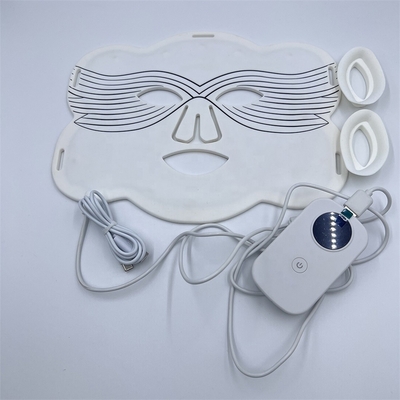 Doelgebied neus aangepaste vormen Silicone LED gezichtsmasker voor whitening en meer