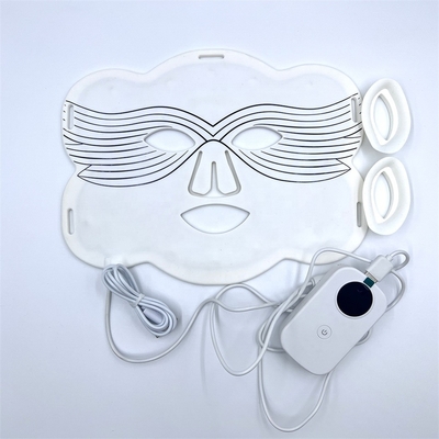 Doelgebied neus aangepaste vormen Silicone LED gezichtsmasker voor whitening en meer