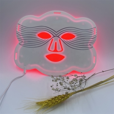 Doelgebied neus aangepaste vormen Silicone LED gezichtsmasker voor whitening en meer