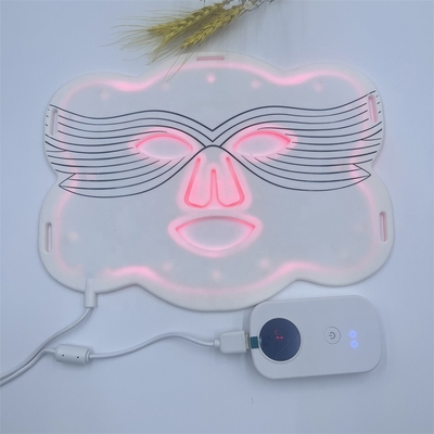 Doelgebied neus aangepaste vormen Silicone LED gezichtsmasker voor whitening en meer
