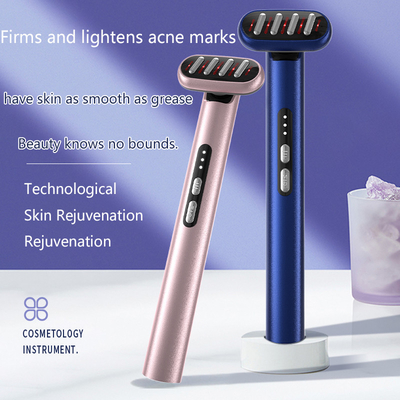 Elektrische Rf oogmassageur EMS Gezicht schoonheidsstok Oog schoonheidsapparaat Massage type C Plugs