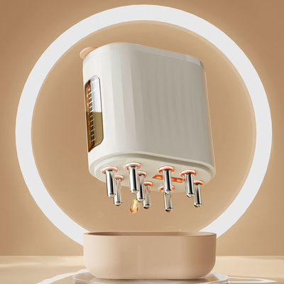 Micro-stroombehandeling Rode lichttherapie Groei Kam Scalp Massager Borstel voor haargroei