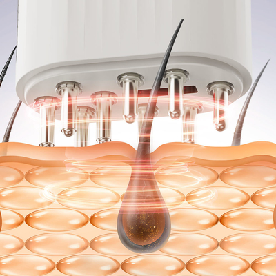 Micro-stroombehandeling Rode lichttherapie Groei Kam Scalp Massager Borstel voor haargroei