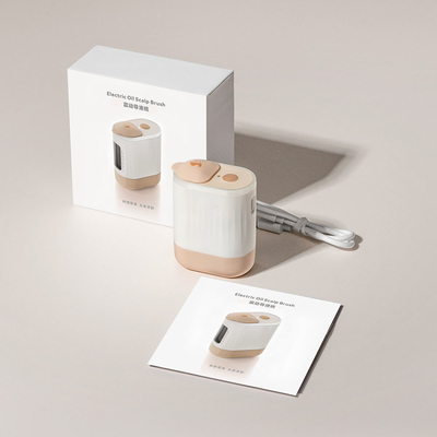 Micro-stroombehandeling Rode lichttherapie Groei Kam Scalp Massager Borstel voor haargroei