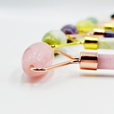 Gezicht Doelgebied 100% Natuurlijke Zwarte Jade Gezichtsrol Set met anti-zwelling effect