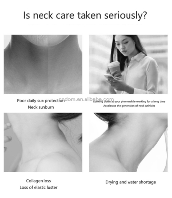 Neck Beauty 3-kop batterij apparaat Elektrische massager met ABS roestvrij staal materiaal