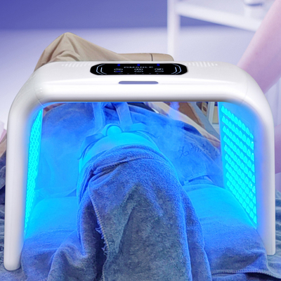 45W STANDING LED gezichtsmasker Lichttherapie voor acne Rimpelverwijdering 7 kleuren Rood licht