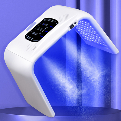 45W STANDING LED gezichtsmasker Lichttherapie voor acne Rimpelverwijdering 7 kleuren Rood licht
