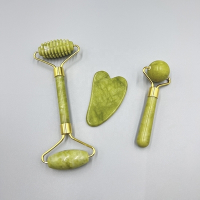19*16*5 cm Handheld Mini Jade Roller Private Label Gezicht Lifting Gua Sha Set Box Gereedschap 2023