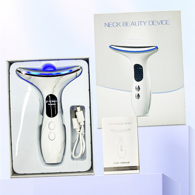 7 in 1 Face Lift-apparaat Anti-rimpel Microcurrent Huidstrakening voor nek en gezicht