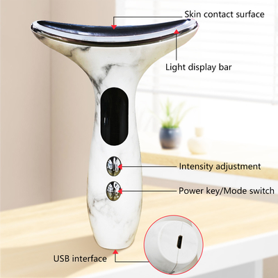 Waterdicht Neck Face Device Anti-wrinkle Electric Neck Lifting 7 in 1 Face Lift Device