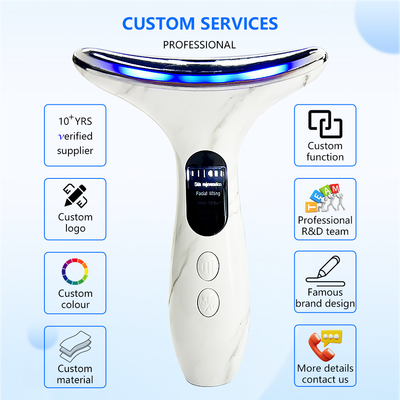 Waterdicht Neck Face Device Anti-wrinkle Electric Neck Lifting 7 in 1 Face Lift Device