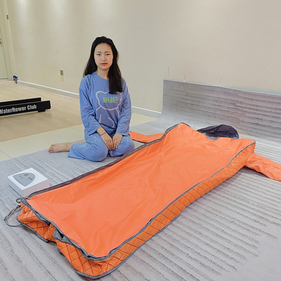 Home Detox Ver infrarood verwarming Sauna deken met rood licht therapie en poriën reiniging