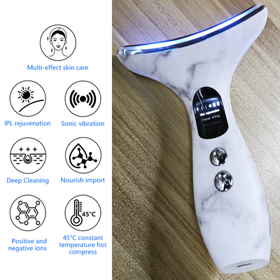 7 in 1 Face Lift-apparaat Nominaal vermogen 2,5 W Neck Face Device voor anti-rimpelbehandeling