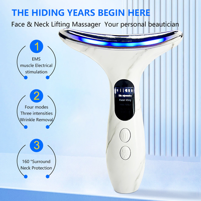 Anti-wrinkle RF multifunctionele gezichtslift met 4 modi en ABS roestvrij staal