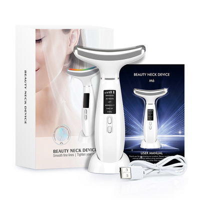 Nominale stroom 0,5A Huidverstrengeling Nek Gezicht Schoonheidsapparaat Anti-aging Rimpelverwijder