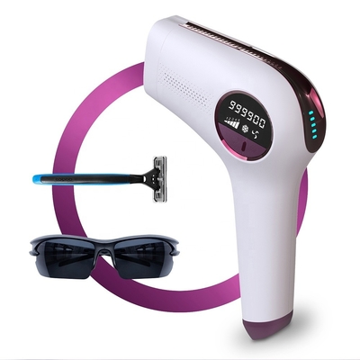 999900 Flashes IPL haarverwijderingsapparaat voor vrouwen Permanent lichaam Bikini Leg Arm Gezicht