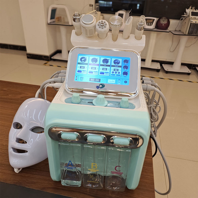 Draagbare Oxygen Jet Gezichtsmachine Aqua Jet Peeling en Dermabrasie voor een jeugdige huid