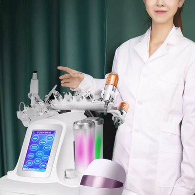 Draagbare Oxygen Jet Gezichtsmachine Aqua Jet Peeling en Dermabrasie voor een jeugdige huid
