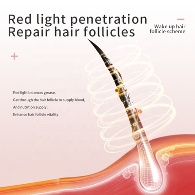 Home Scalp Applicator Vloeibare kam activerende haarzakjes met ABS plastic handvat