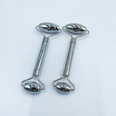 Gezichtsmassage Groen roestvrij staal Gua Sha Stone voor nek en gezicht Custom Logo Beauty