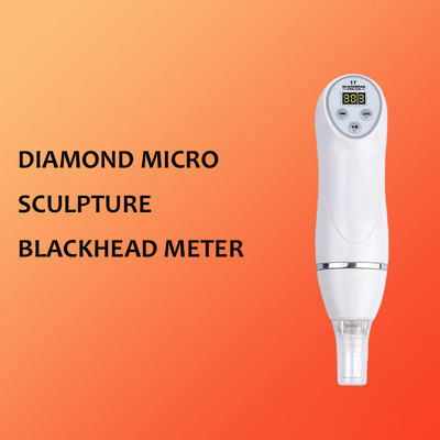Diamant Microsculpture Pore Reiniging Suction Aanpasbaar Label Blackhead Reiniger