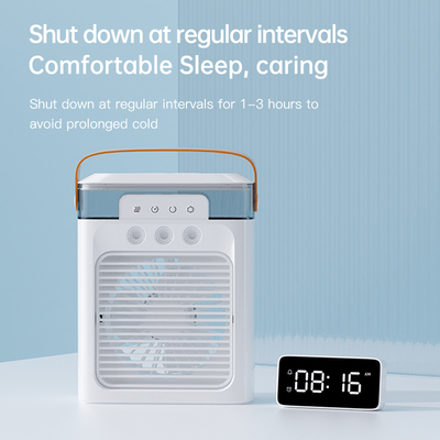 2024 Design Mini USB Draagbare oplaadbare ventilator met opvouwbare koelluchttechnologie