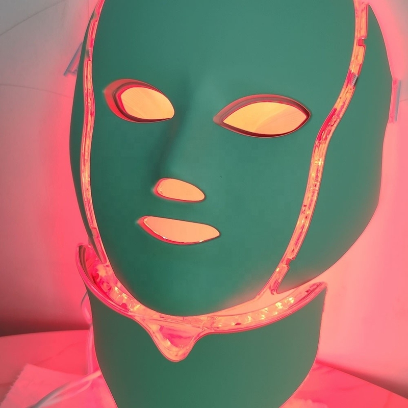 Plastic Mask Case 7 kleuren LED-lichttherapie voor huidverstrengeling en rimpelvermindering
