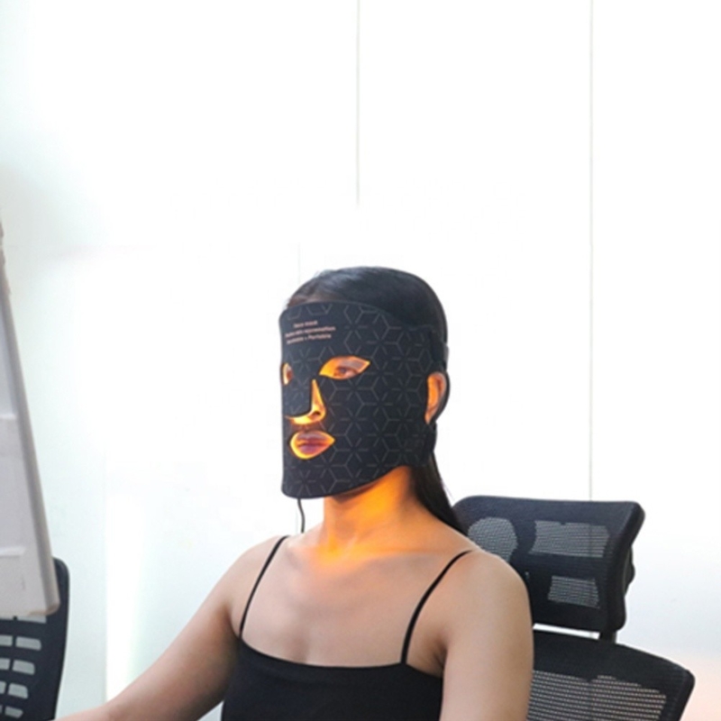 Led gezichtsmaskers Comfort voor huidverzorging en maskertherapie Licht Rood Uitgangsvermogen 5V DC 3000MA