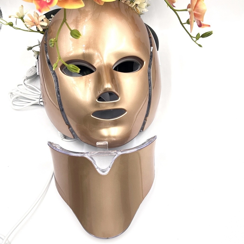 Spanning 110V-240V 7 Kleur LED gezichtsmasker Lichttherapie voor het verstevigen en strakken van de huid