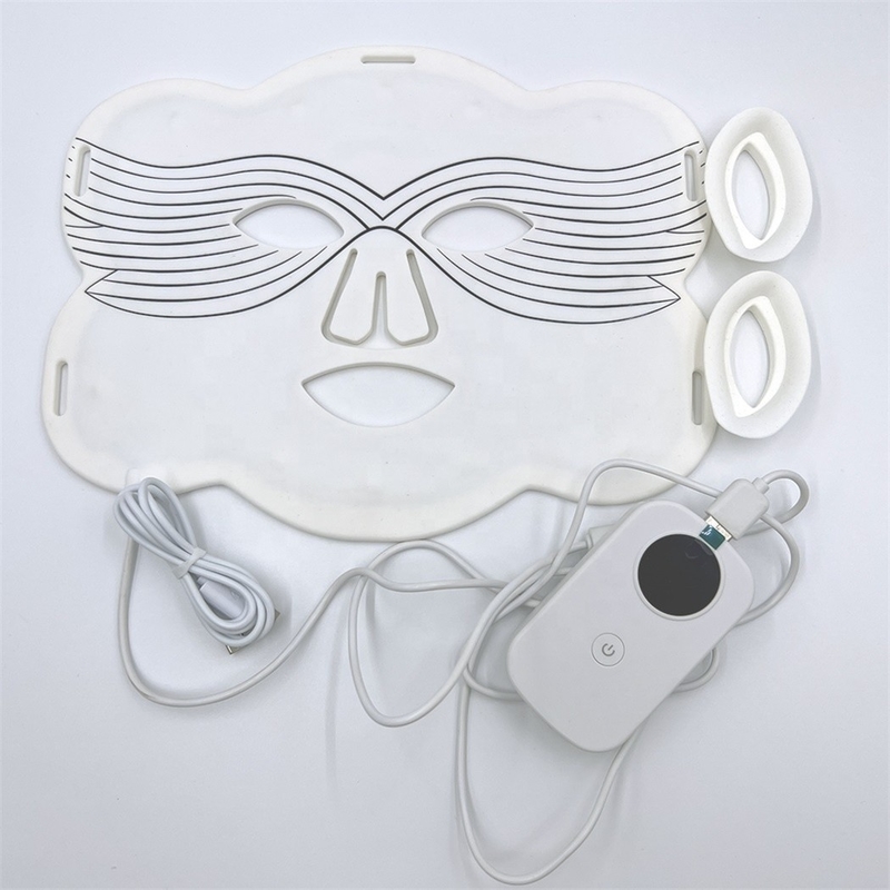 Silicone LED gezichtsmasker voor het vastmaken van aangepaste vormen en product netto gewicht 0,5 kg