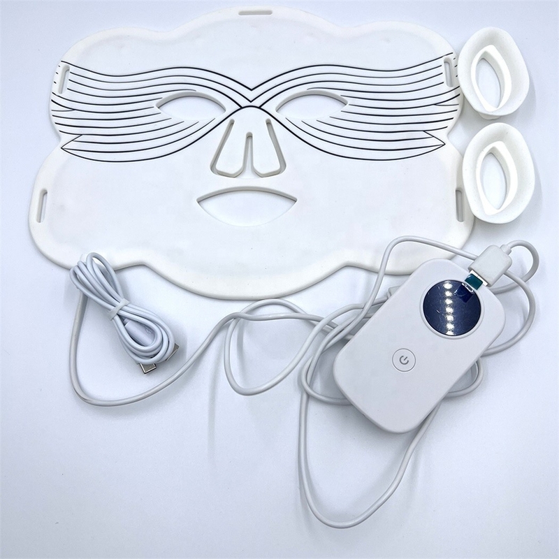 Hydraterend Silicone Butterfly LED Gezichtmasker Invoer Frequentie 5V/1A 2600mAH Duur 10/20min