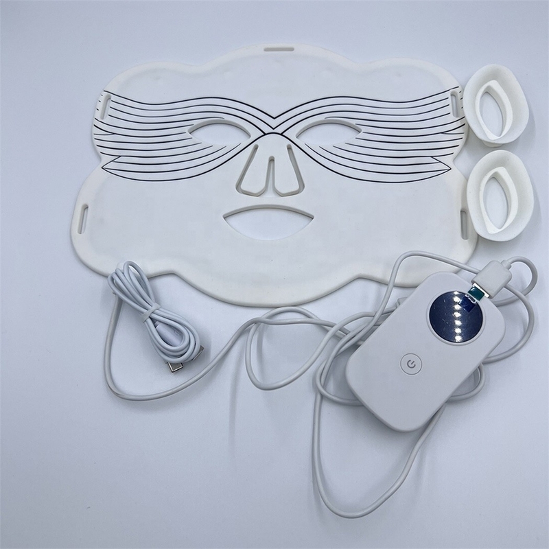 Doelgebied neus aangepaste vormen Silicone LED gezichtsmasker voor whitening en meer