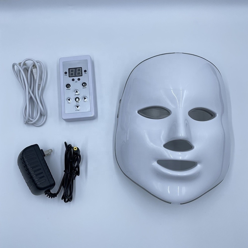 7 kleuren LED gezichtsmaskerpluggen Type CN voor rimpelbestrijding Rode lichttherapie Waterdicht NO