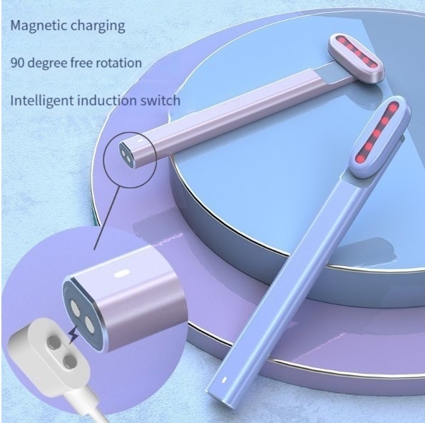 Persoonlijke gezondheidszorg 155*18,3*23,4 mm Rotatie Microcurrent Ems Oogmassager Pen Wand