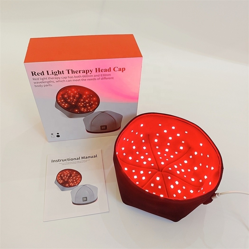 3e versnelling Rood LED-licht therapie cap voor het bevorderen van natuurlijke haargroei 120 lamp kralen