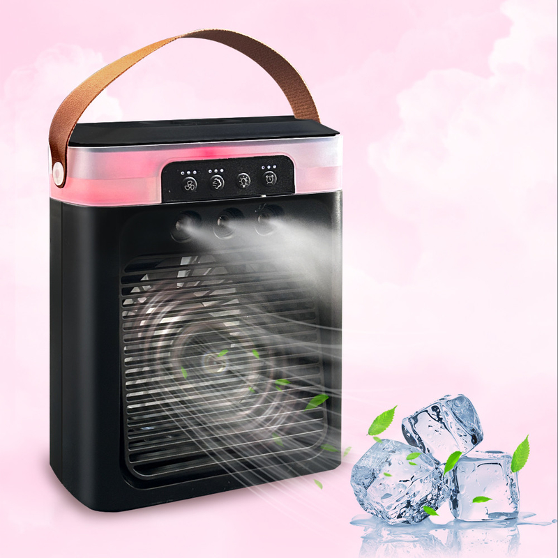 Elektrische mini-USB draagbare oplaadbare ventilator voor koeling, ventilatie en luchtzuivering